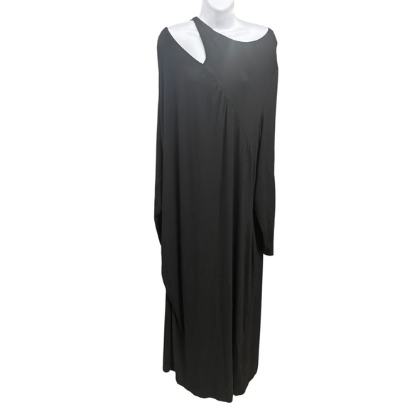 Future Collective Dresses & Skirts - Future Collective Reese Blutstein Black Maxi Dress Plus Size 4X‎ Cutout